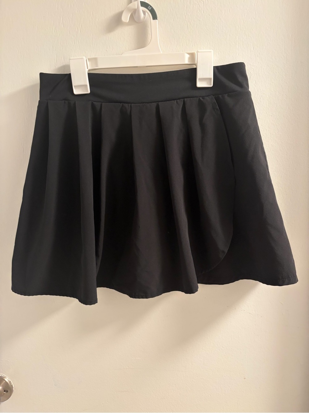 J. Crew Black Circle Skater Skirt